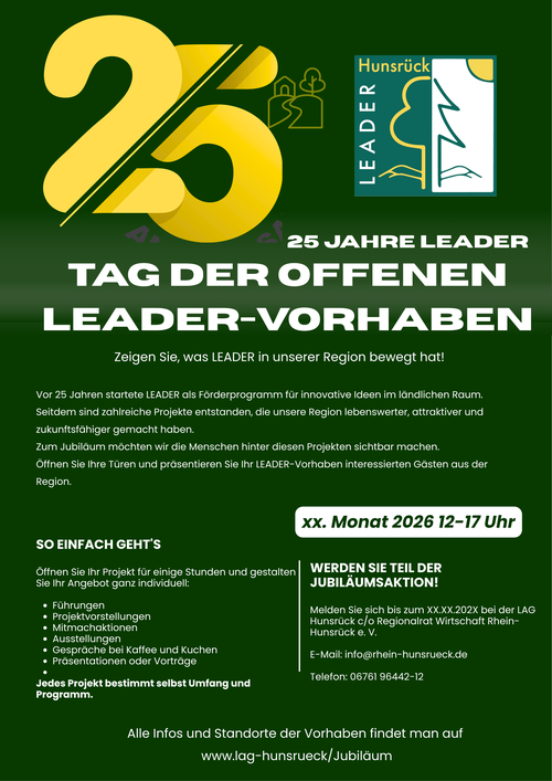 25 Jahre Poster A3