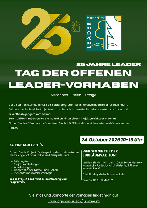 25 Jahre Poster Aufruf